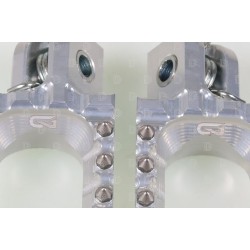 Repose pied alu avec insert GECO