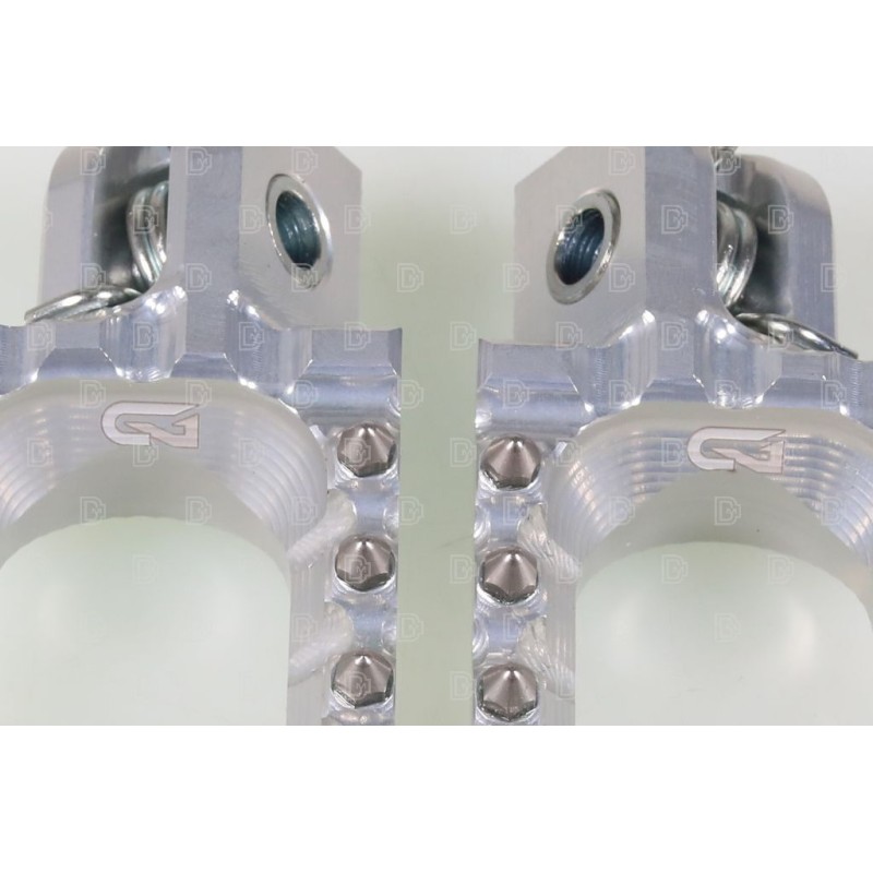 Repose pied alu avec insert GECO