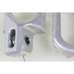 Repose pied alu avec insert GECO