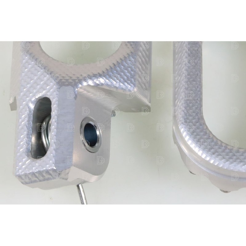 Repose pied alu avec insert GECO