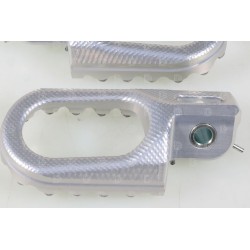 Repose pied alu avec insert GECO