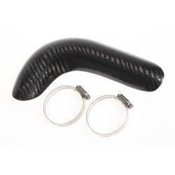 Protection coude echappement carbone HEBO GASGAS version courte