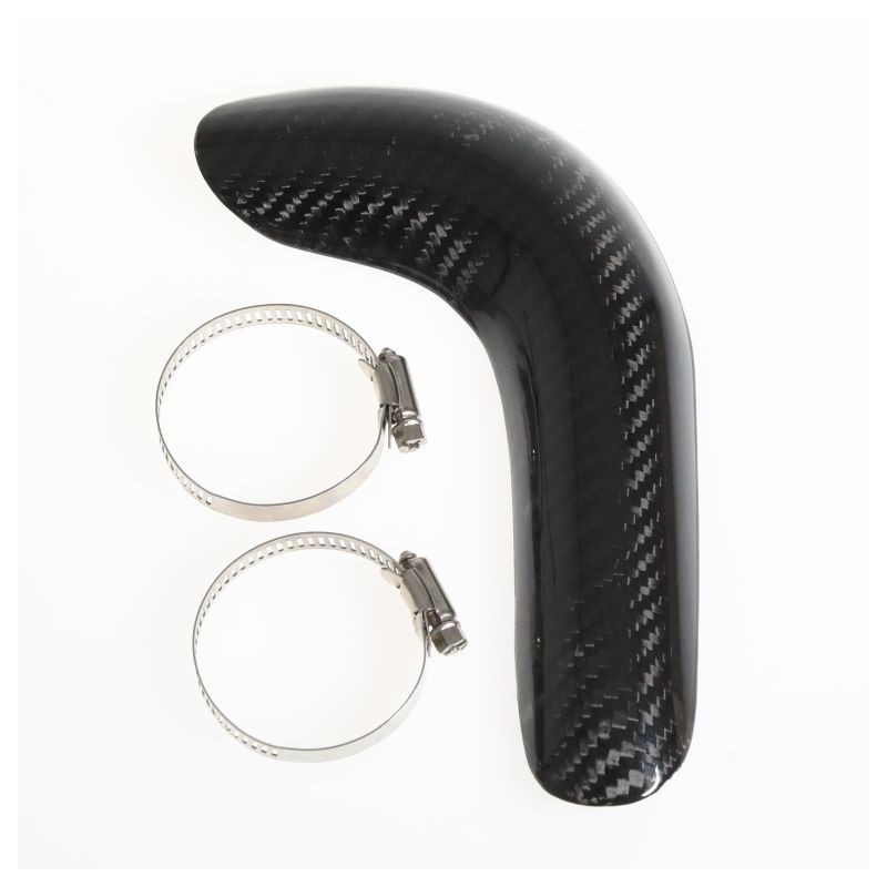 Protection coude echappement carbone HEBO GASGAS version courte