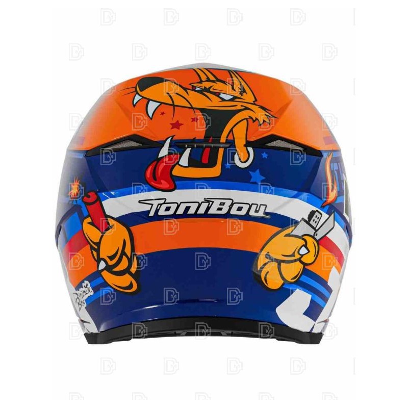 Casque HEBO HTR-P01 V6 Toni BOU 36 replica