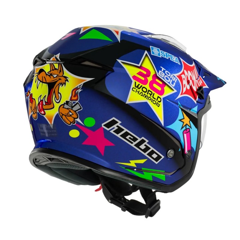 Casque HEBO HTR-P01 V6 Toni BOU 36 replica