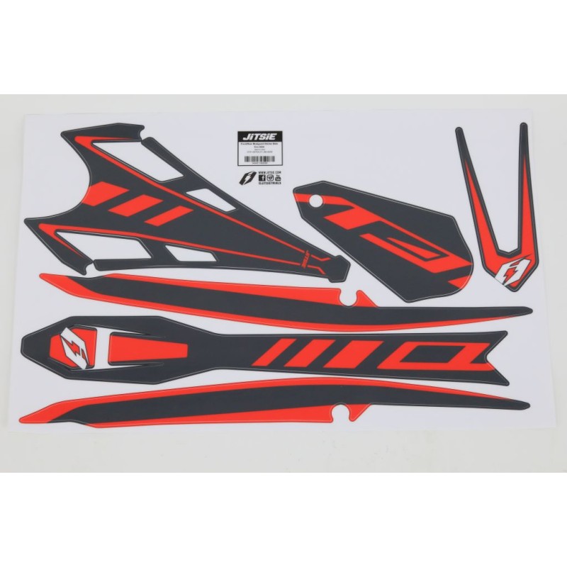 Autocollant garde boue AV/AR JITSIE BETA 2024 evo