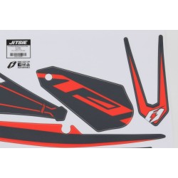 Autocollant garde boue AV/AR JITSIE BETA 2024 evo