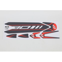 Autocollant garde boue AV/AR JITSIE BETA 2024 evo 80