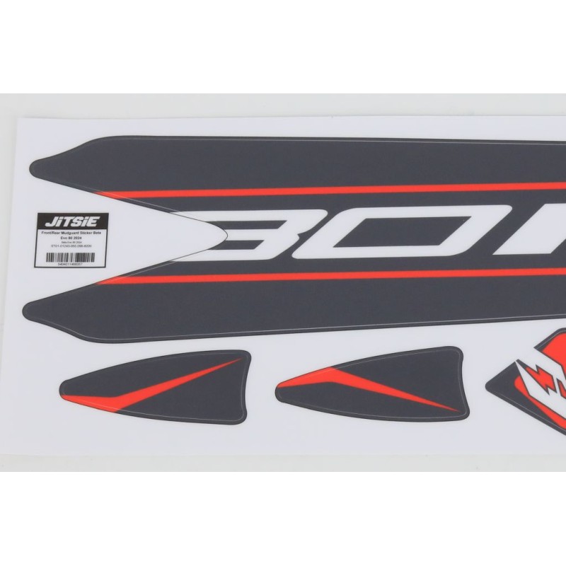 Autocollant garde boue AV/AR JITSIE BETA 2024 evo 80