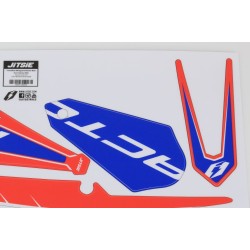 Autocollant garde boue AV/AR JITSIE BETA 2024 evo factory