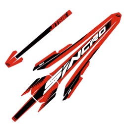 Autocollant garde boue AV/AR JITSIE BETA 2026 Sincro
