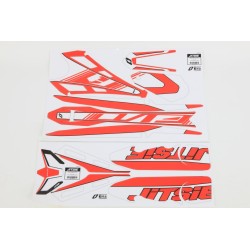 Kit déco JITSIE BETA 2023 Evo adaptable rouge