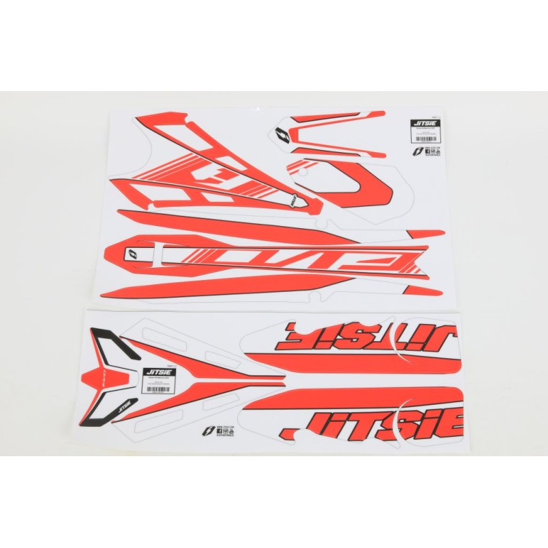Kit déco JITSIE BETA 2023 Evo adaptable rouge