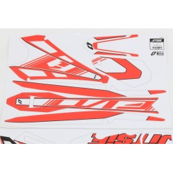 Kit déco JITSIE BETA 2023 Evo adaptable rouge