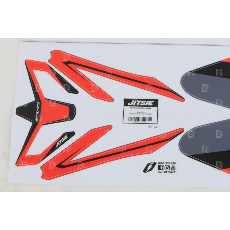 Kit déco JITSIE BETA 2025 Evo adaptable