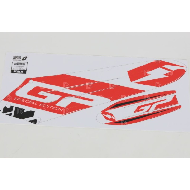 Autocollant garde boue AV/AR JITSIE GASGAS 2018 GP