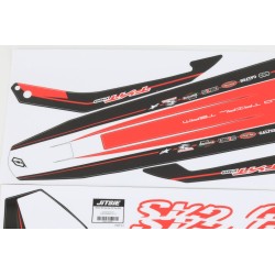 Kit déco JITSIE GASGAS 2010 Pro adaptable rouge