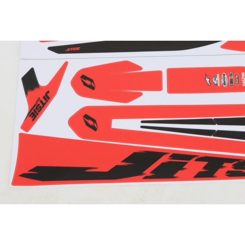 Kit déco JITSIE GASGAS 2025 GP adaptable rouge/noir