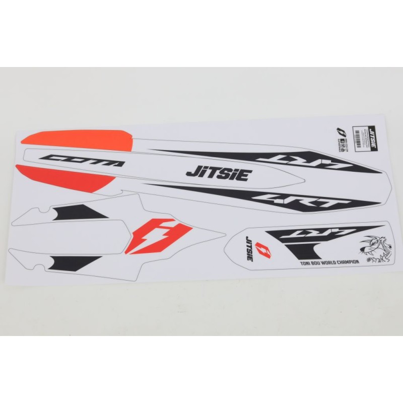 Autocollant garde boue AV/AR JITSIE MONTESA 2020-2021 Repsol
