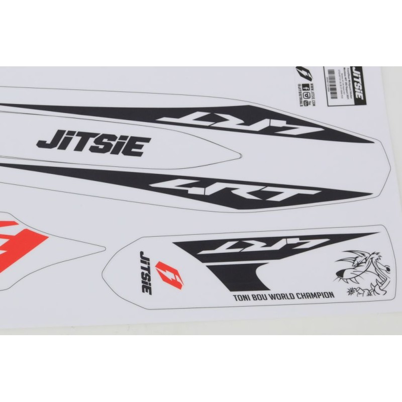 Autocollant garde boue AV/AR JITSIE MONTESA 2020-2021 Repsol