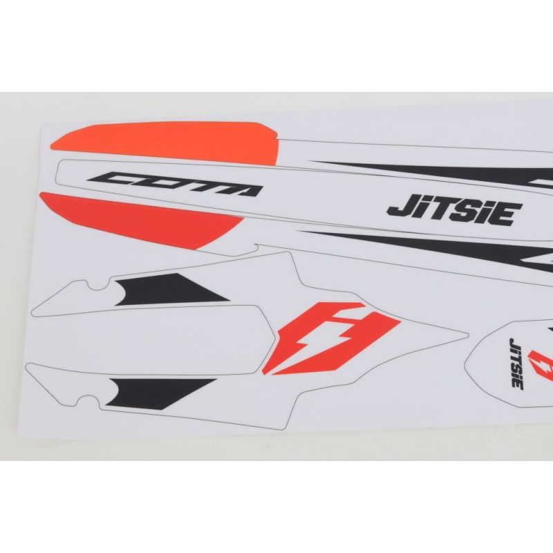 Autocollant garde boue AV/AR JITSIE MONTESA 2020-2021 Repsol
