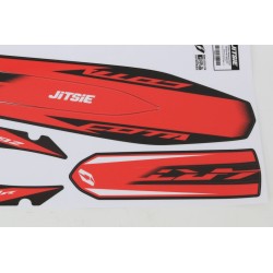 Autocollant garde boue AV/AR JITSIE MONTESA 2023 4rt