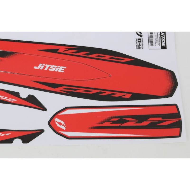 Autocollant garde boue AV/AR JITSIE MONTESA 2023 4rt