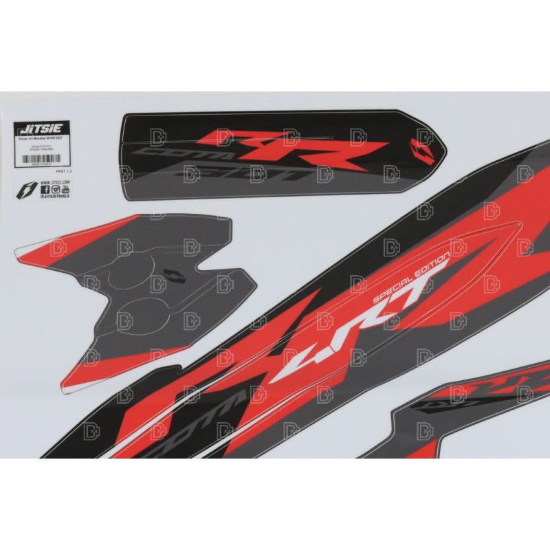Kit deco JITSIE MONTESA 2021 301RR adaptable