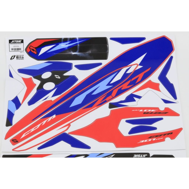 Kit deco JITSIE MONTESA 2024 301RR adaptable