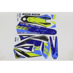 Kit déco JITSIE SHERCO 2025 adaptable bleu