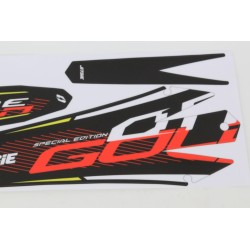Autocollant garde boue AV/AR JITSIE TRS 2021 Gold