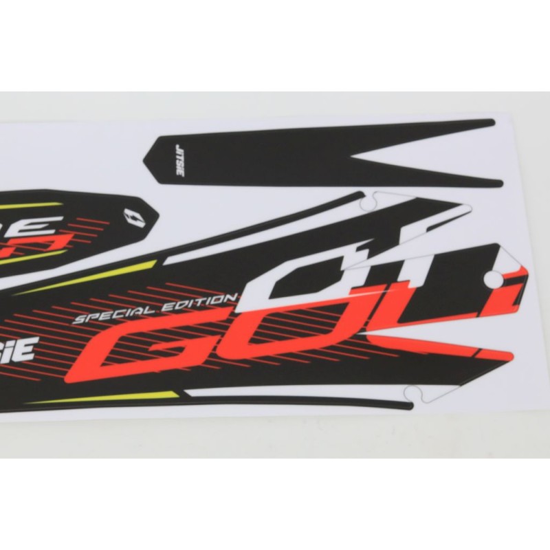 Autocollant garde boue AV/AR JITSIE TRS 2021 Gold