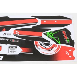 Autocollant garde boue AV/AR JITSIE VERTIGO 2022 Busto