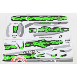 Kit deco JITSIE VERTIGO 2022 Titanium R adaptable