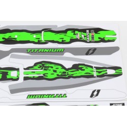 Kit deco JITSIE VERTIGO 2022 Titanium R adaptable