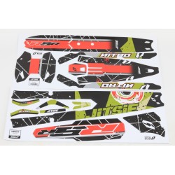 Kit deco JITSIE VERTIGO 2023 Nitro RSR adaptable