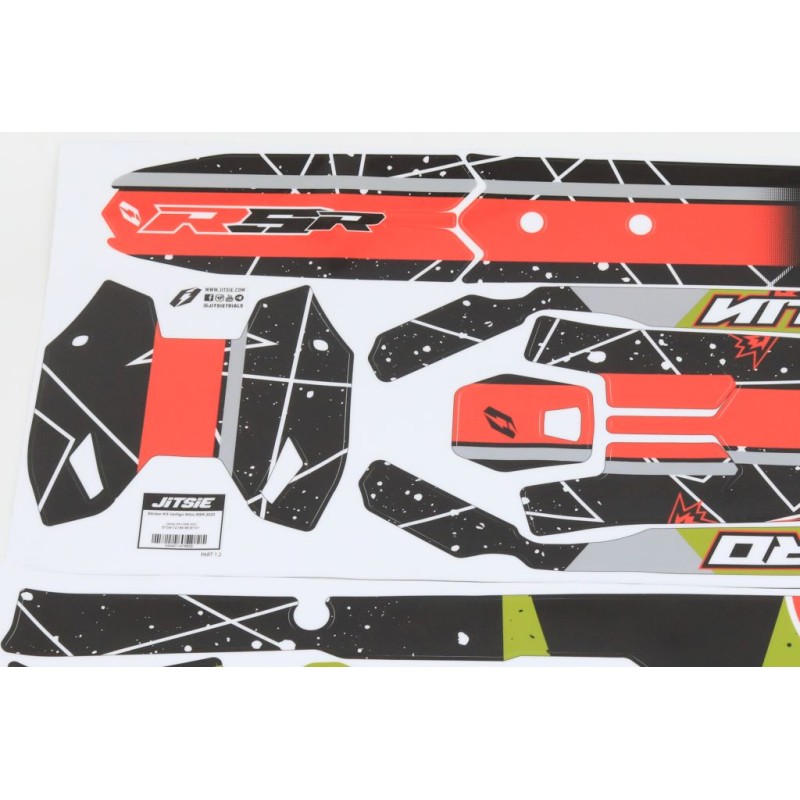 Kit deco JITSIE VERTIGO 2023 Nitro RSR adaptable