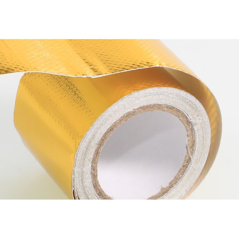 Autocolant protection thermique JITSIE alu 5mx5cm or