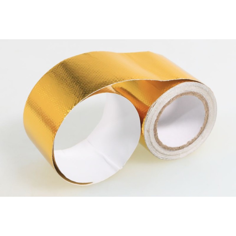 Autocolant protection thermique JITSIE alu 5mx5cm or