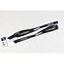 Autocollant bras oscillant GASGAS JITSIE 2023-2025 noir/blanc Michelin