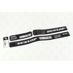 Autocollant bras oscillant MONTESA JITSIE 4rt noir/blanc Dunlop