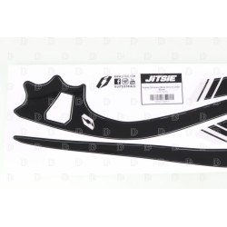 Autocollant cadre JITSIE BETA 2026 Sincro noir