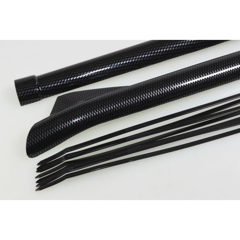 Protection cadre plastique JITSIE GASGAS 2023 partie superieur noir