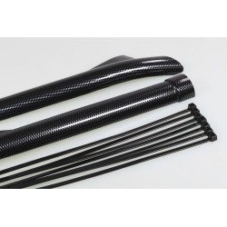 Protection cadre plastique JITSIE GASGAS 2023 partie superieur noir