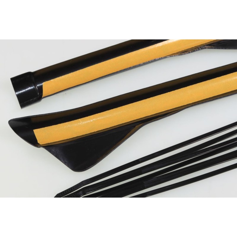 Protection cadre plastique JITSIE GASGAS 2023 partie superieur noir