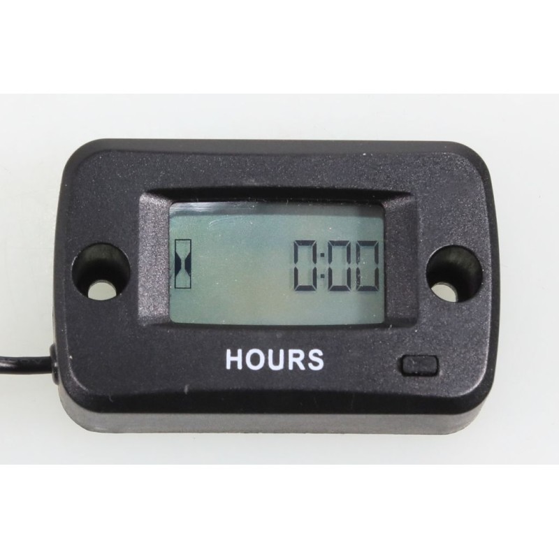 Compteur d'heure de roulage JITSIE moto trial noir