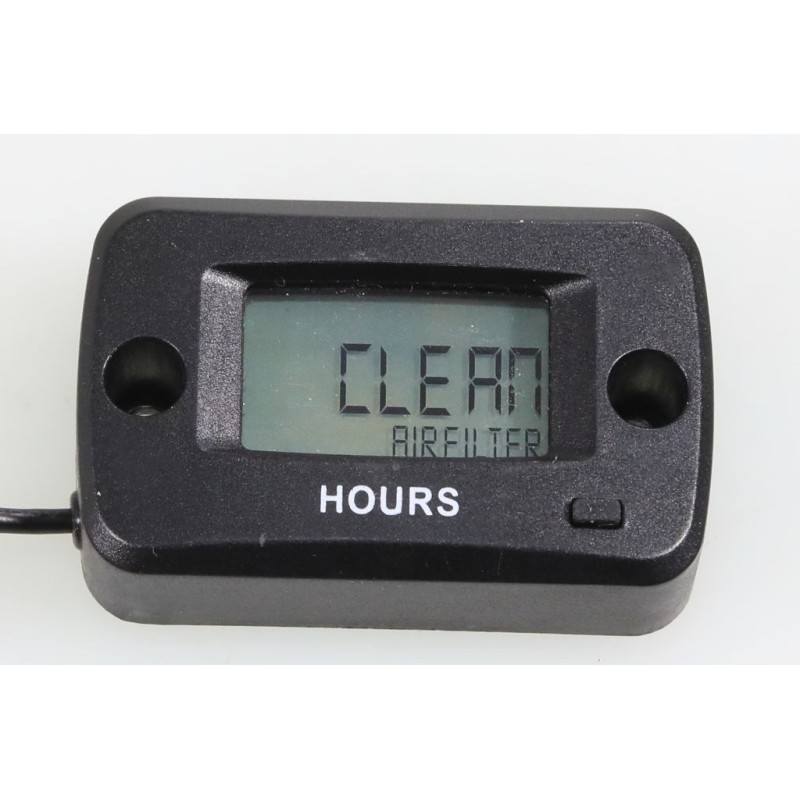 Compteur d'heure de roulage JITSIE moto trial noir