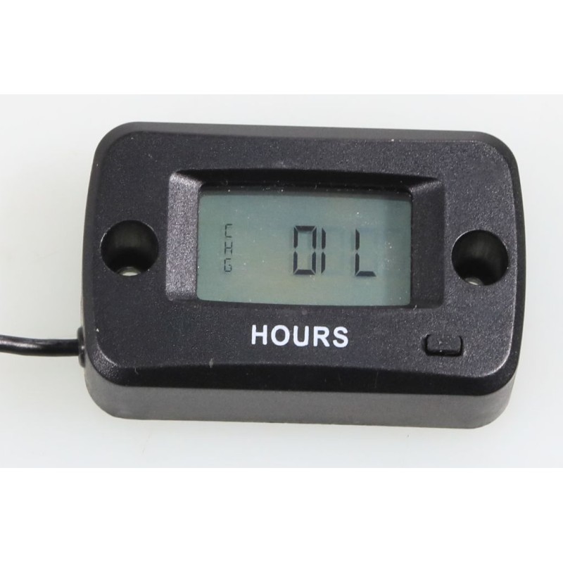 Compteur d'heure de roulage JITSIE moto trial noir