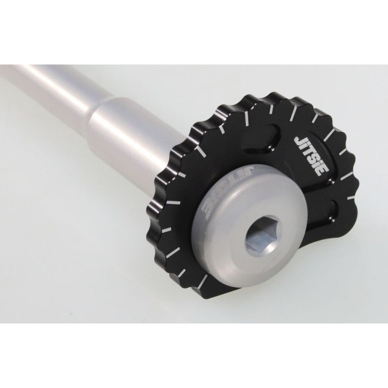 Axe roue AR 17mm complet JITSIE BETA 2009-2025