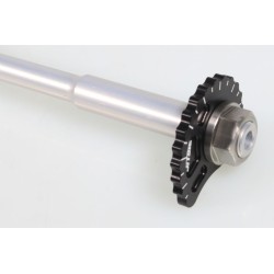Axe roue AR 17mm complet JITSIE BETA 2009-2025